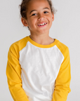 Baseball Tee - Ochre