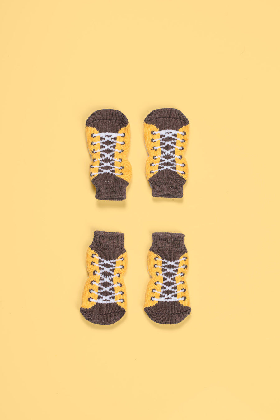Luxury non-slip dog socks, paw protectors for clean dry paws, best-selling cotton blend pet socks for traction on slippery floors by Body and I at brixbailey.com