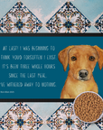 Starving Since Breakfast Pet Bowl Mat – Featuring the Fox Red Labrador