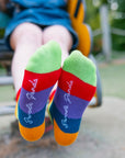Children's Rainbow Stripe Bamboo Socks