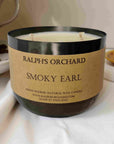 2-Wick Dimpled Black Candles