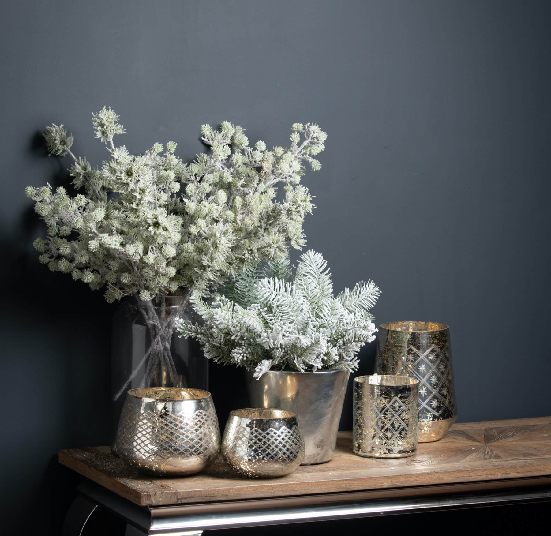 Snow Kissed Winter Branch Decoration