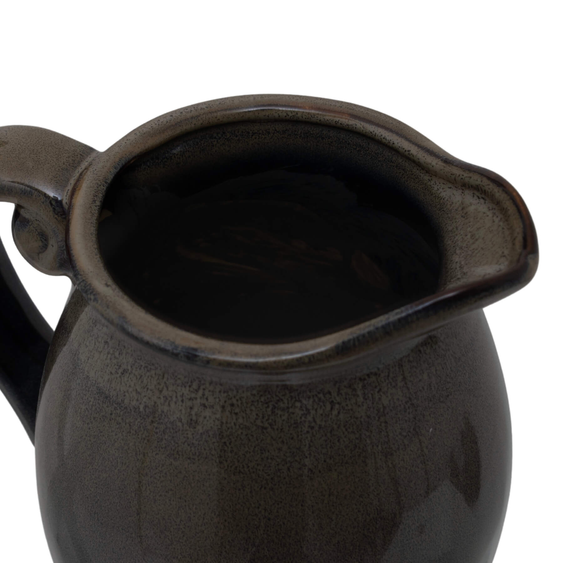 Elegant Small Olive Olpe Vase | Handcrafted Home Decor