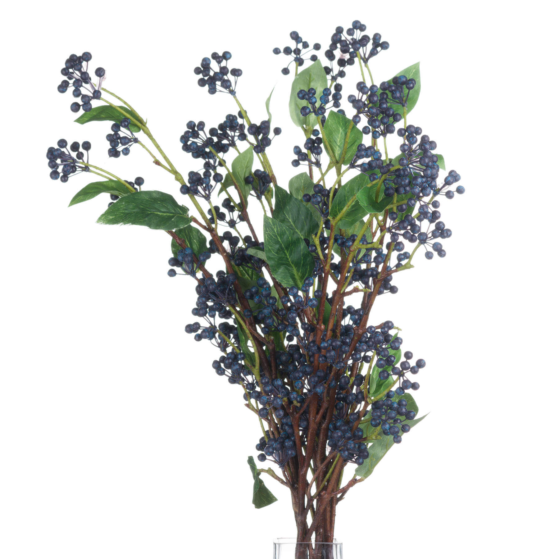 Artificial Viburnum Indigo Berries