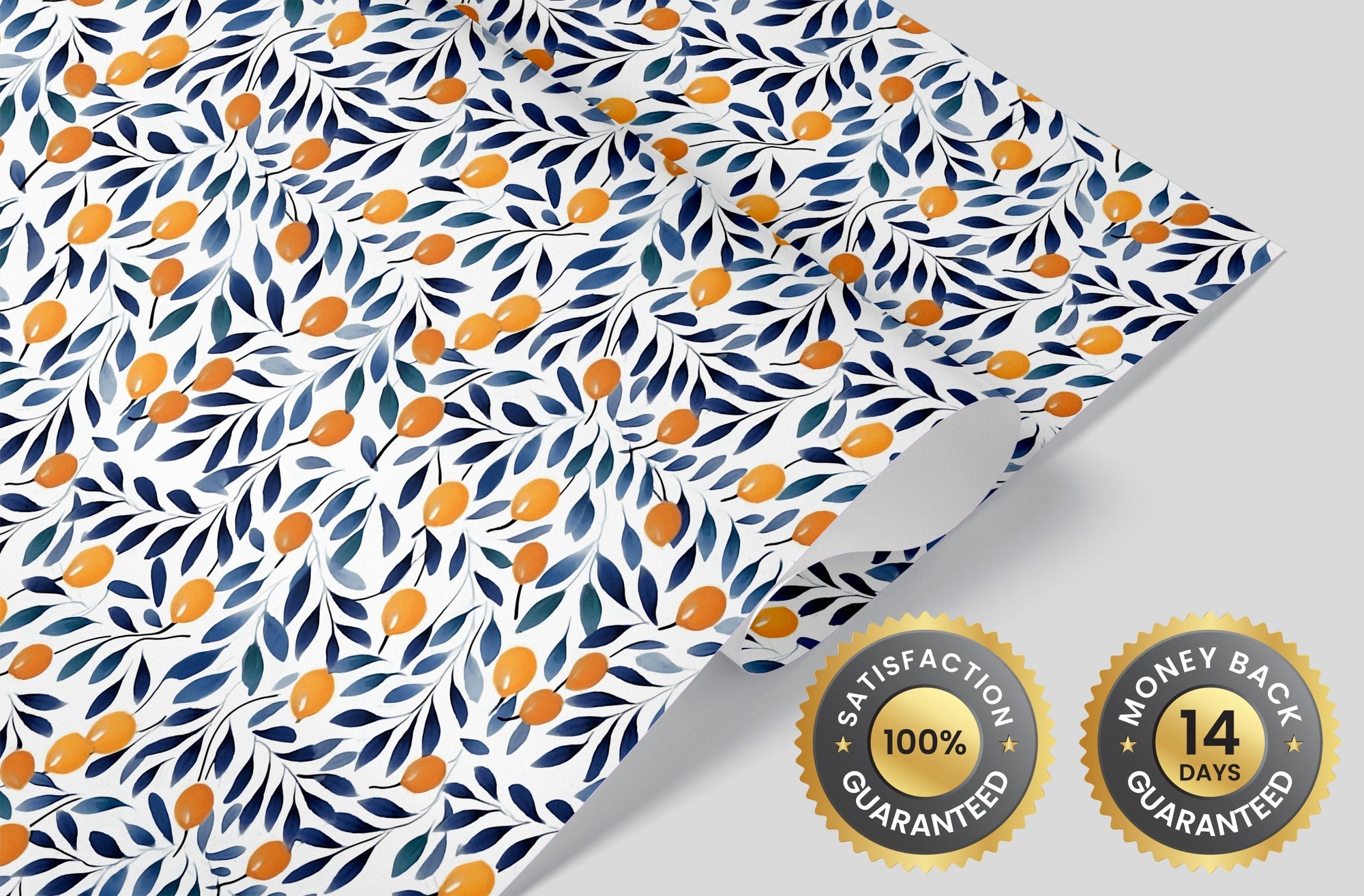 Watercolor Orange Fruit Wallpaper