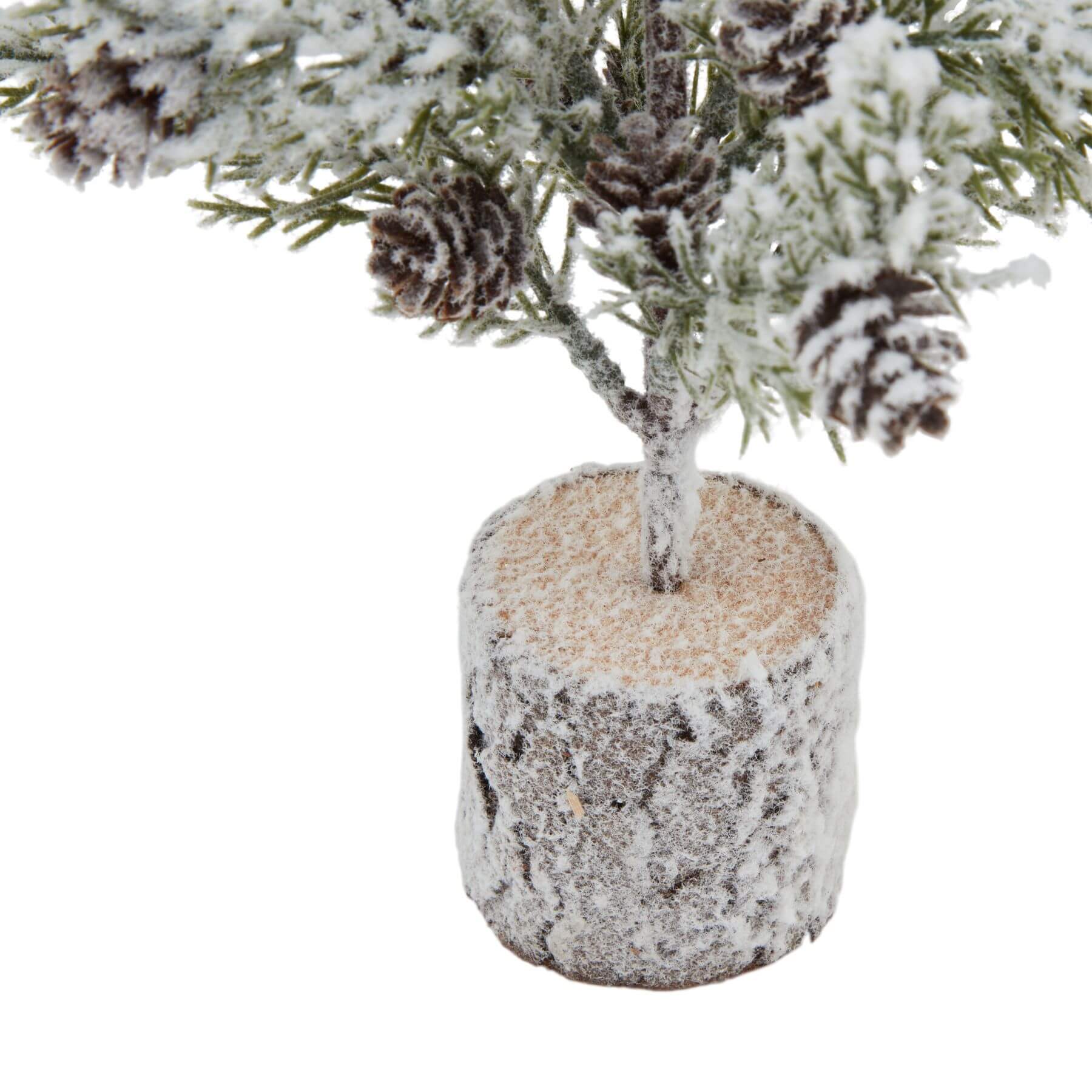 Mini Snowy Fir Tabletop Tree