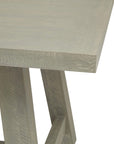 Rectangular Dining Table in Grey Wood Finish