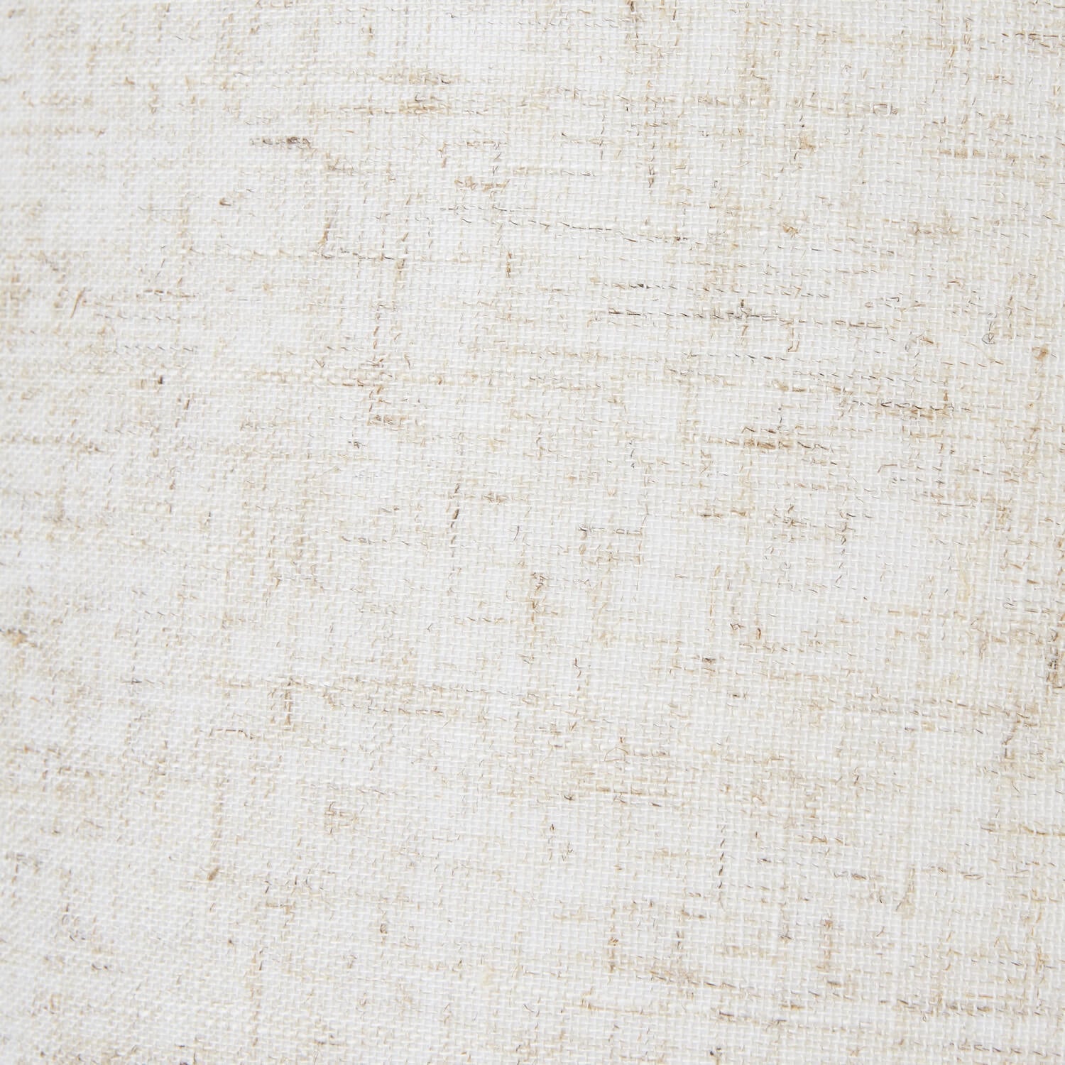 White Wicker Table Lamp with Linen Shade