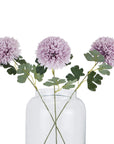 Purple Chrysanthemum Stem Forever in Bloom