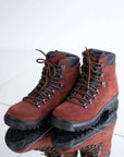 Waterproof Hiking Boots in Rosso Aragosta