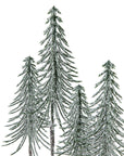 Snowy Spindle Tree Set A Woodland Touch of Winter Whimsy