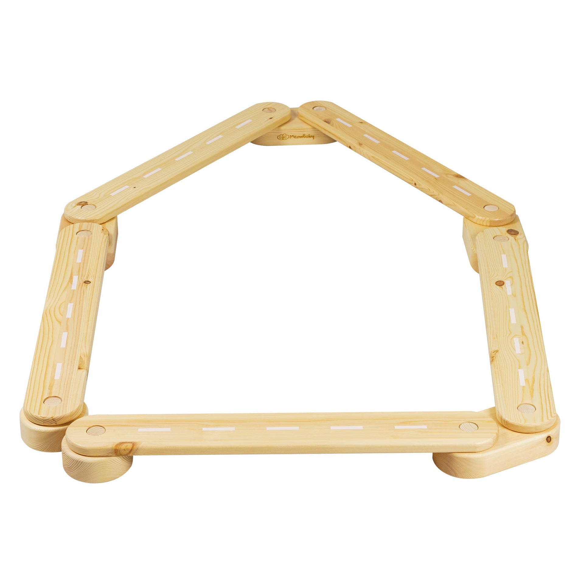 Wooden Balance Beam for Kids – Educational &amp; Eco-Friendly Toy by MeowBaby at www.brixbailey.com