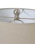 White Ceramic Ginger Jar Table Lamp