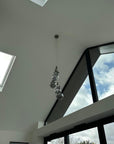 5 Light Cluster Evo Pendant Chandelier | Stairwell & High Ceiling Lighting UK