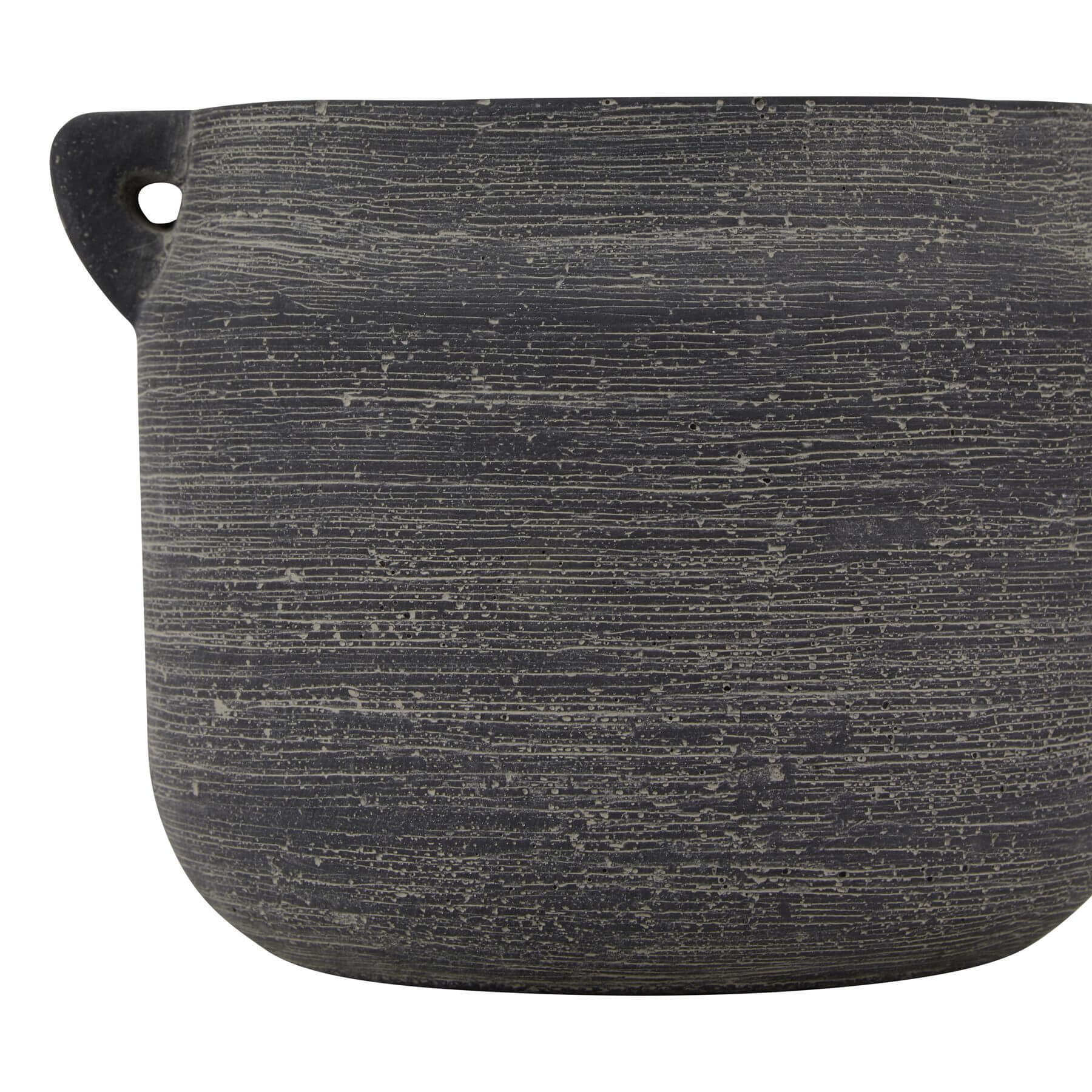Grey Ceramic Pot for Indoor and Outdoor Styling
