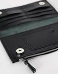 Lava Flow Leather Wallet – Handcrafted & Sustainable by Lava flow at brixbailey.com