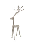 Silver Stag Statue for Shelf or Mantel