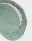Yoga Studio GOTS Organic Cotton Crescent Lotus Zafu Buckwheat Cushion