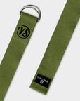 Yoga Studio GOTS Organic Cotton D-Ring 2.5m Yoga Belt Strap
