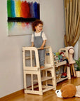 2in1 Montessori Learning Tower & Desk-2
