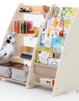 2 in 1 Montessori Shelf for Books and Toys