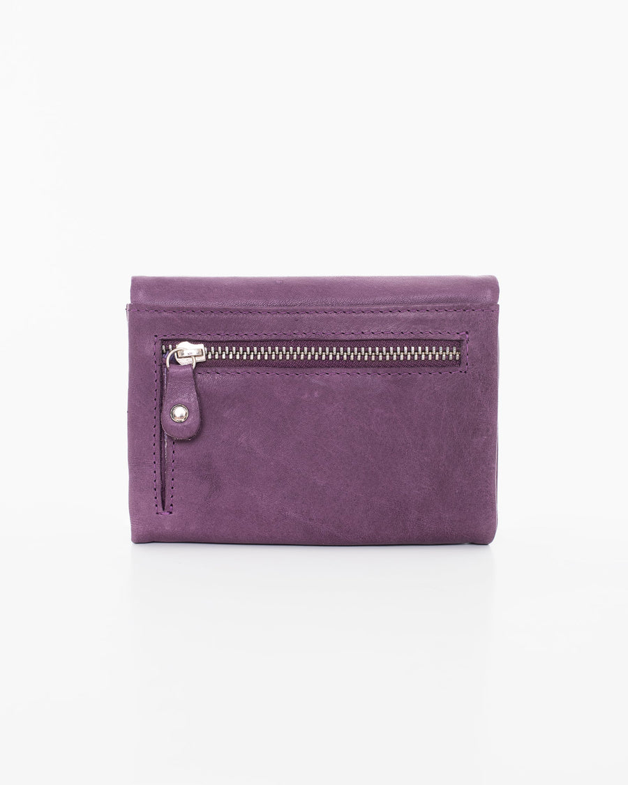 NK304 RFID-Blocking Leather Wallet with 12 Card Slots
