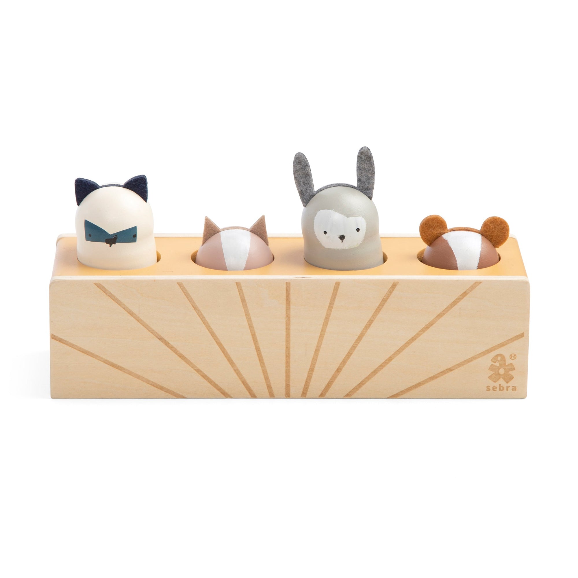 Woodland Animals Pop Up Toy By Sebra
