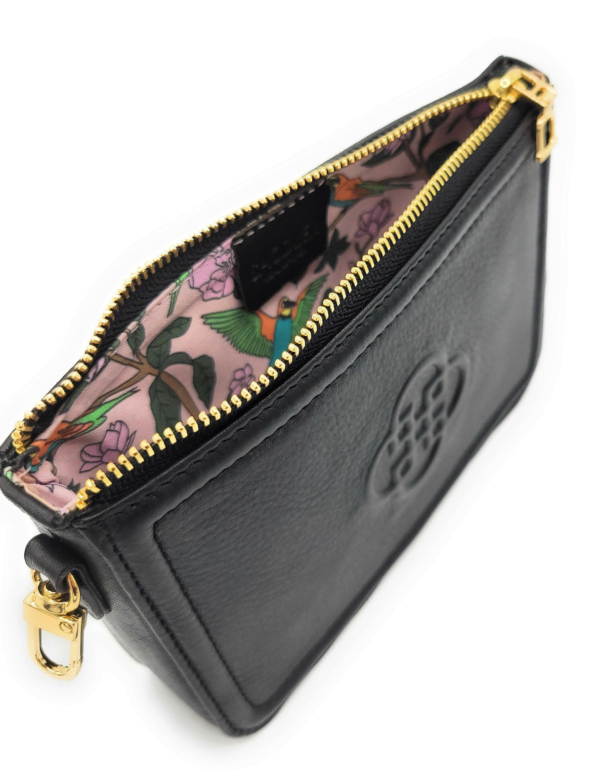 SADDLER FRANKIE Real Leather Designer Zip Top Make-up Pouch| Gift Boxed