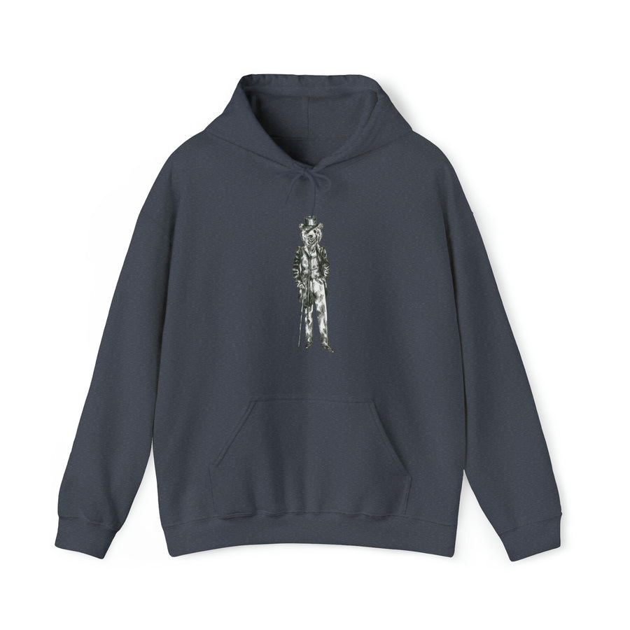 Graphic Print Unisex Hooded Sweatshirt