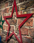 Rustic Garden Star Decorations