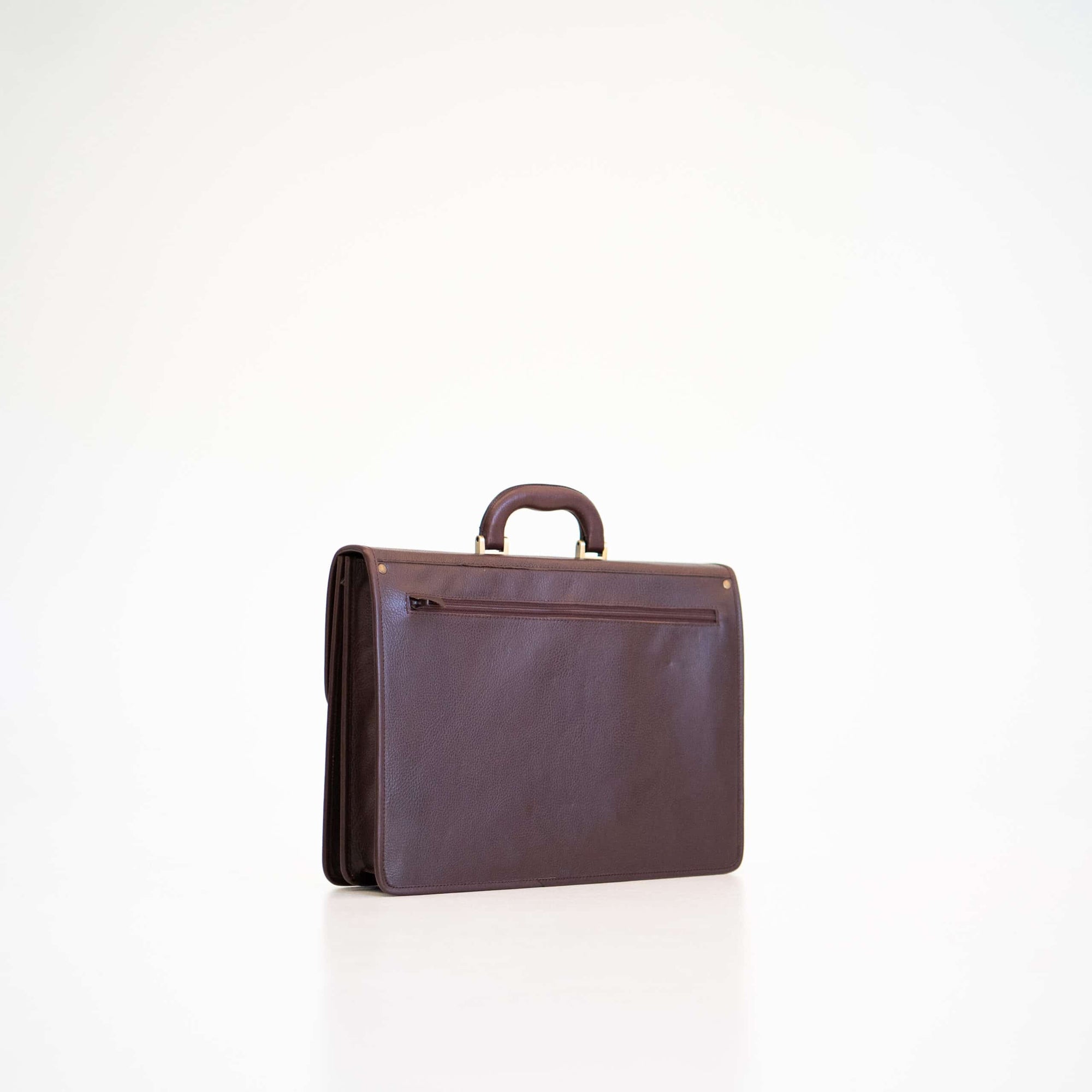 Dark Brown Leather Briefcase No 99