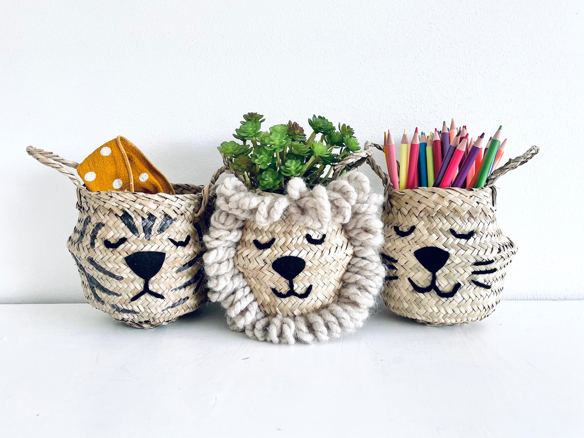 Natural Cat Basket - Mini