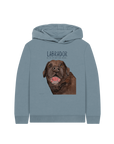 Snack Mode: Activated – The Chocolate Labrador Kids’ Hoodie