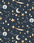 Watercolour Stars & Constellation Wallpaper | Celestial Night Sky