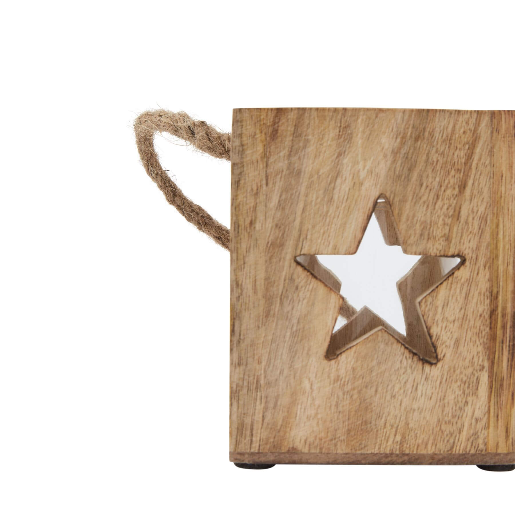 Wooden Star Tealight Holder
