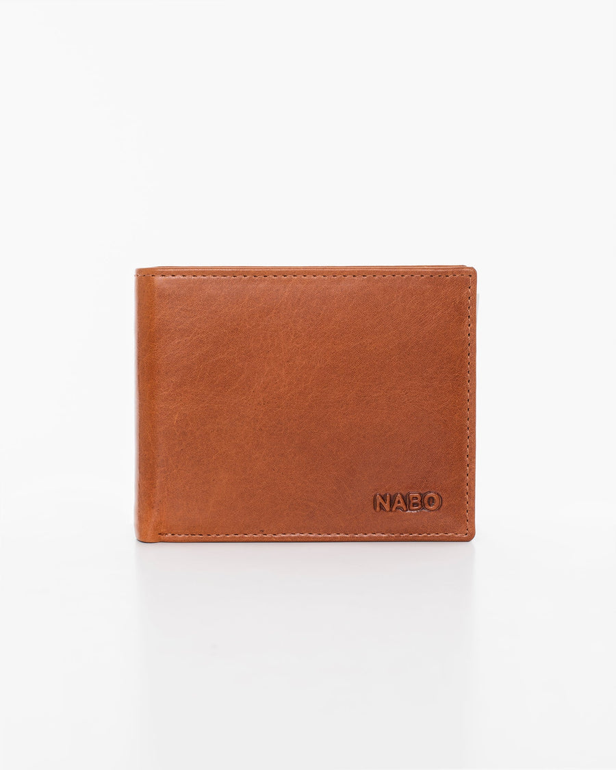 RFID-Blocking Leather Wallet by Nabo - Genuine Leather