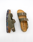 MOSSY | Backstrap Sandal Khaki