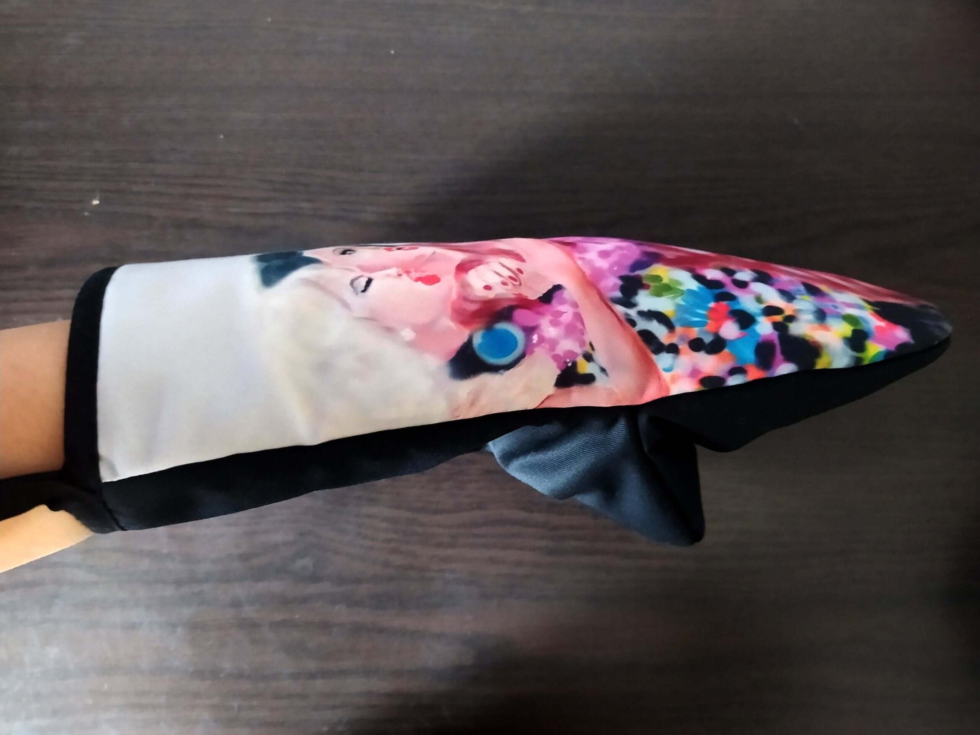 Handmade Estonian Oven Glove – Artistic &amp; Durable Design by Katrin Valgemäe at brixbailey.com