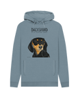 Black & Tan Dachshund Hoodie – Small Legs, Big Attitude!