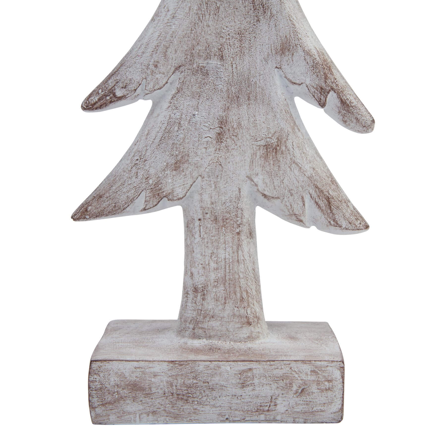 Snowy Forest Tree Sculpture Nordic Winter Style