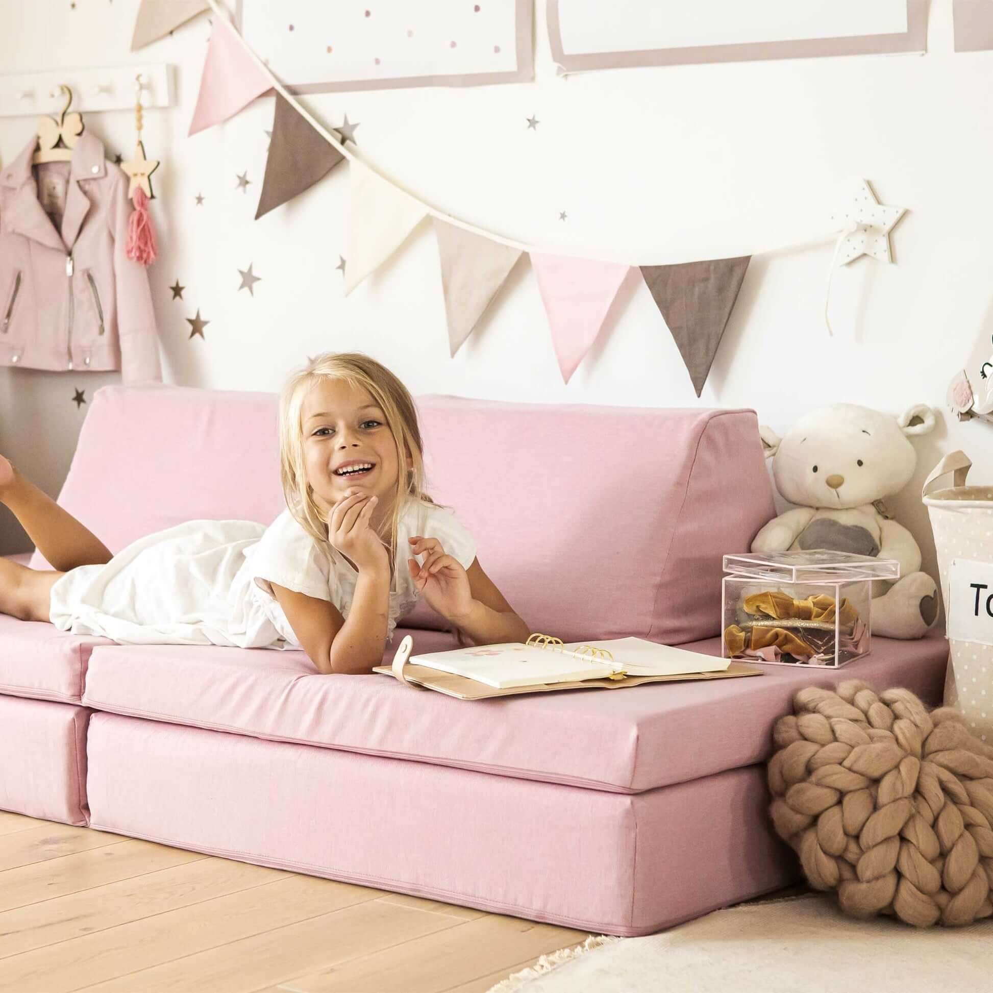 Activity Play Mattress Set in Pink