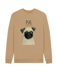 Pug or Snorty Potato? Men's Crew Neck Sweatshirt for Pug Lovers