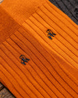 Burnt Orange Bamboo Socks