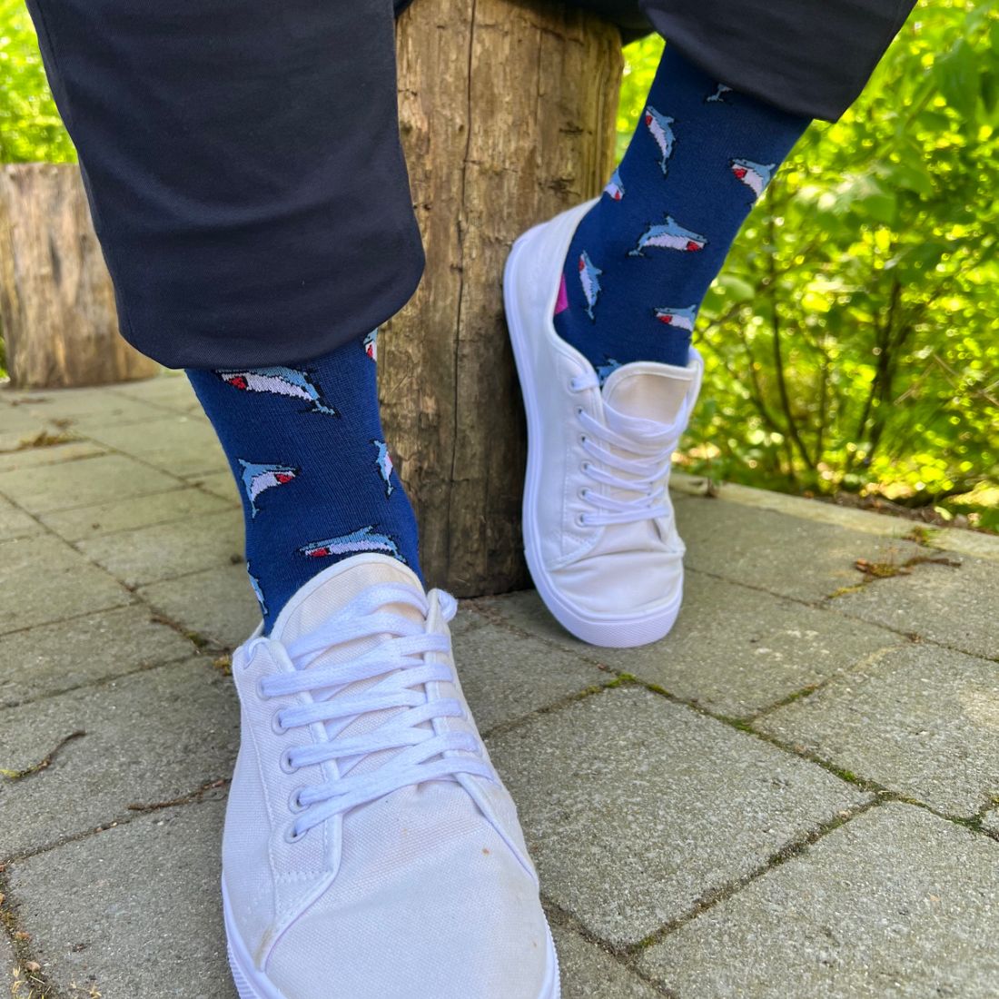 Sharks Matching Bamboo Socks (Adult &amp; Child)