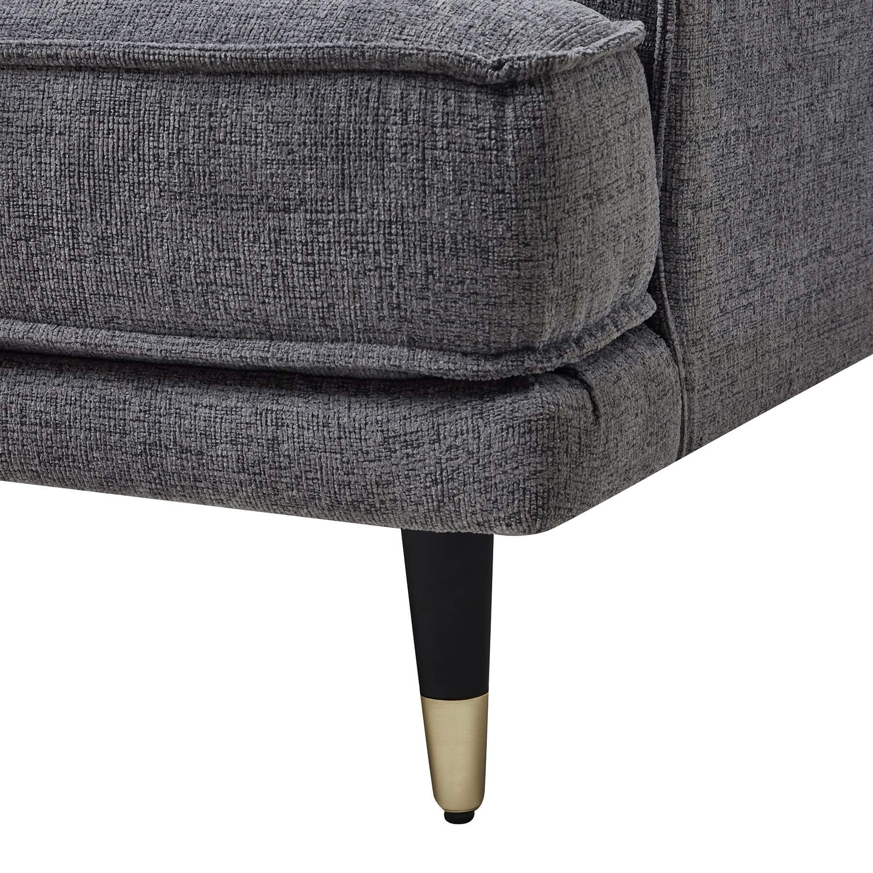 Grey Oversized Armchair Properly Comfortable and Quietly Handsome