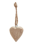 90 Piece Wooden Heart Decoration Set for Rustic Homes