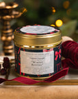 Winter Berries Candle in a Matt Gold Tin