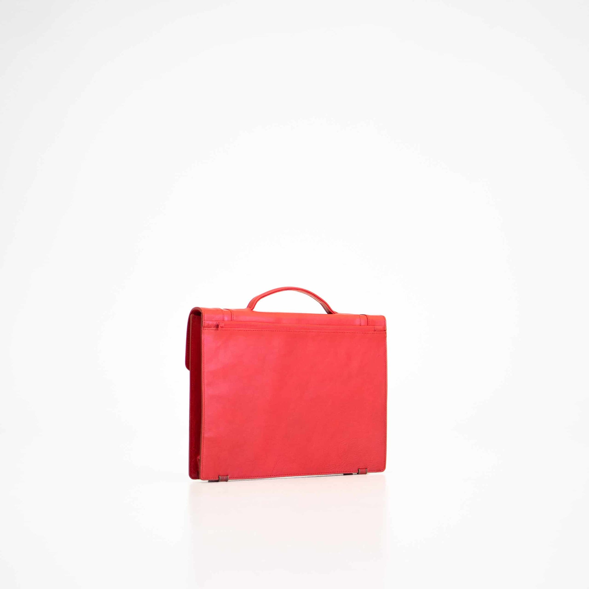 Red Leather Briefcase No 21