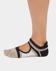 ToeSox Full Toe Bellarina Women's Yoga Grip Socks