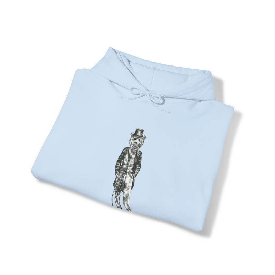 Graphic Print Unisex Hooded Sweatshirt